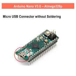 Arduino Nano V3.0 Micro USB – Buy in Bahawalpur | ATmega328P Developme