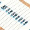1/4W 0.25W Metal Film Resistor (0Ω–10MΩ, 1% Tolerance) – High